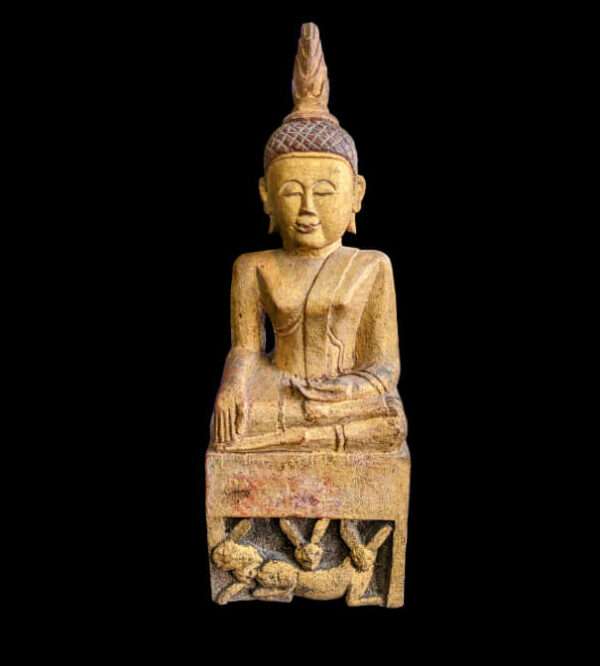Lanna Buddha. Northern Mekong area. Early 20th century.