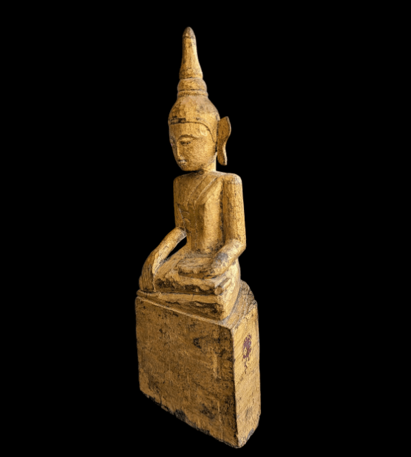 Tai Lue Buddha. Northern Laos. 19th century. - Image 3